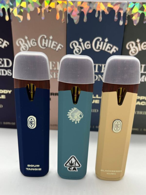 It sounds like you're looking for information about Big Chief Vape, which is known for its products like vape cartridges and pens. They often feature popular strains and flavors. If you’re interested in specific products, reviews, or usage tips, let me know!